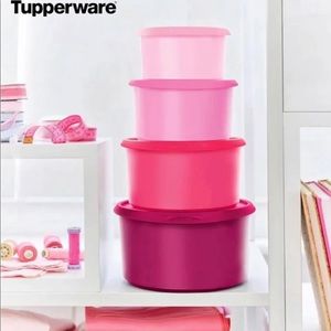 COPY - One touch canister set by tupperware